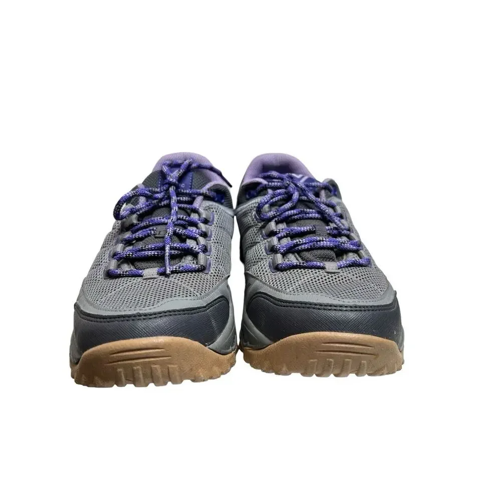 Vionic Shoes Womens Mckinley Low Trail Hiking Sneakers 3105 Gray Purple Size 9.5 - Picture 3 of 9